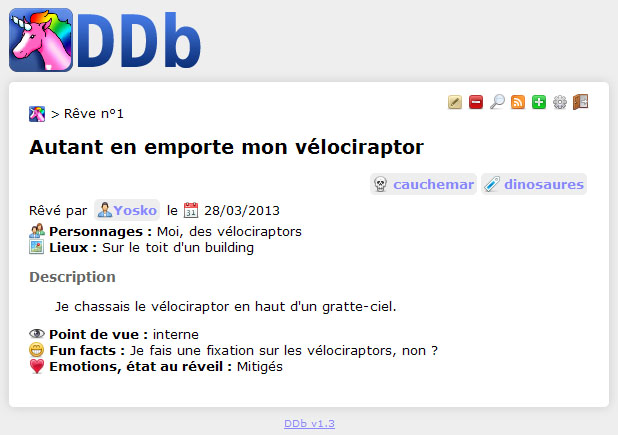 Aperçu de DDb Aperçu de DDb